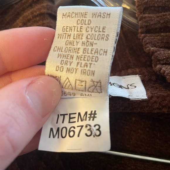 Drapers and Damon’s Vintage Brown Half Zip Pull Over - Picture 6 of 6